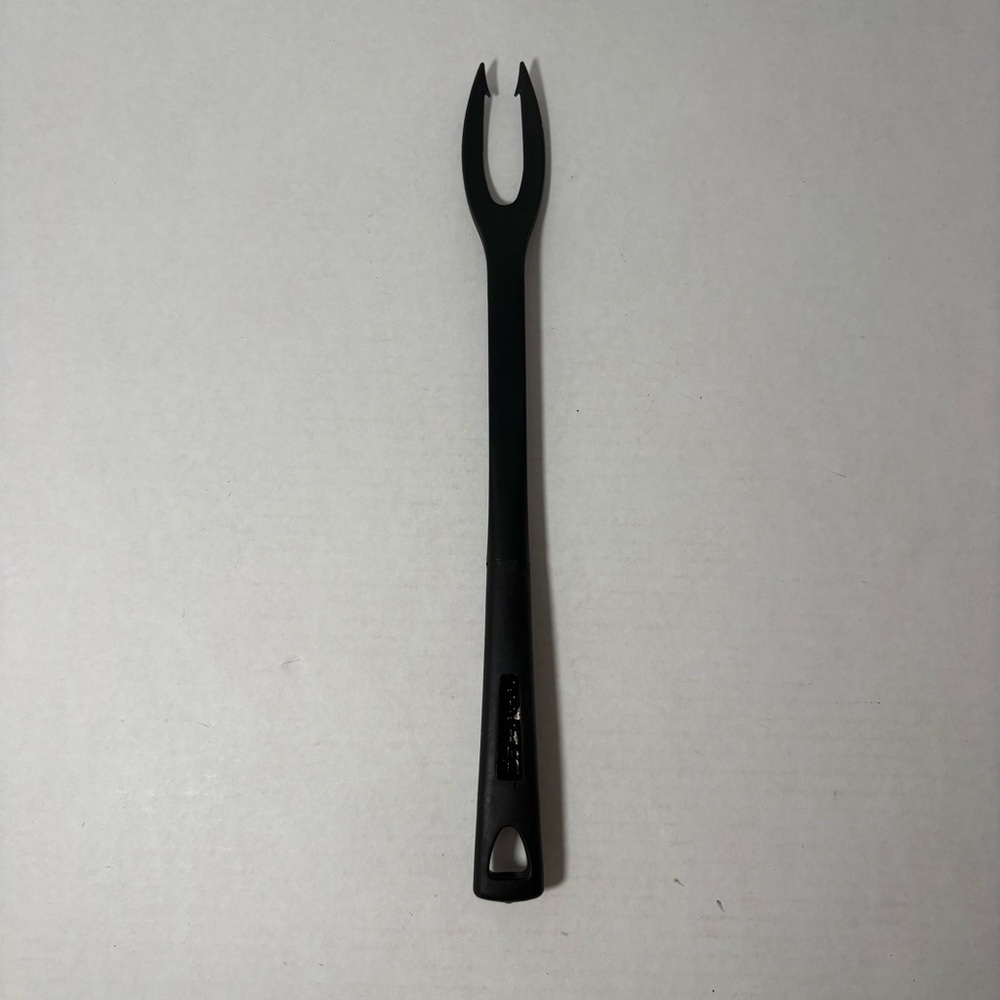 Calphalon Discontinued Plastic Nylon Meat Trident Serving Fork Cooking Utensil